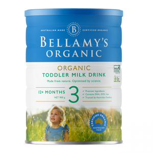 【澳洲直邮】Bellamys 经典有机贝拉米奶粉3段 12个月以上 6罐包邮  保质期2026-05