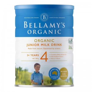 【澳洲直邮】Bellamys 经典有机贝拉米奶粉4段 3岁以上 6罐包邮  保质期2026年5月