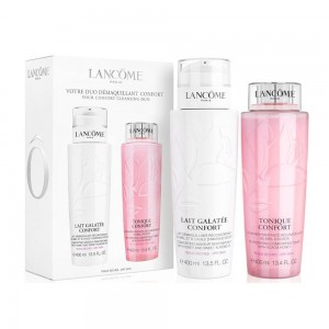 兰蔻礼盒  兰蔻清滢柔肤洁面乳卸妆乳400ml➕明星补水清爽 粉水400ml 