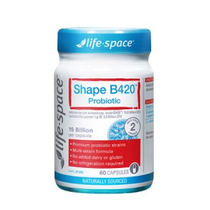 Lifespace 塑身B420益生菌胶囊 60粒