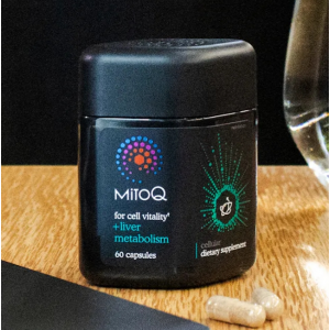 【两瓶包邮】MitoQ 护肝净肝胶囊 60粒 突破性配方改善肝功