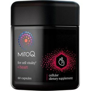 【两瓶包邮】MitoQ 支持保护心脏辅酶胶囊60粒 心脑血管抗氧化衰老