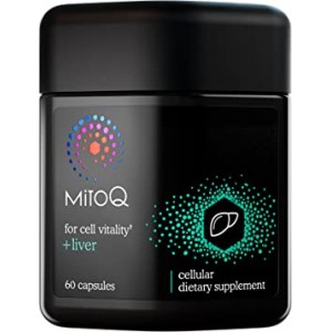 【两瓶包邮】MitoQ 护肝脏胶囊 60粒 突破性配方改善肝功
