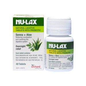 Nu-lax-tablet 乐康膏片 含益生菌 40片