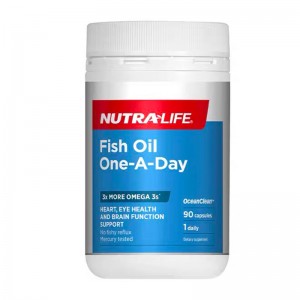 Nutralife纽乐 Omega-3深海鱼油浓缩版 90粒