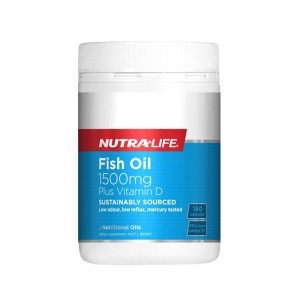 【清仓特价】Nutralife 纽乐Omega 3 深海鱼油含维生素D 180粒 * 1瓶 保质期2026-07-19