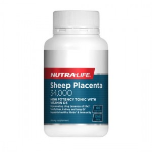 Nutralife 纽乐高浓度羊胎素 60粒