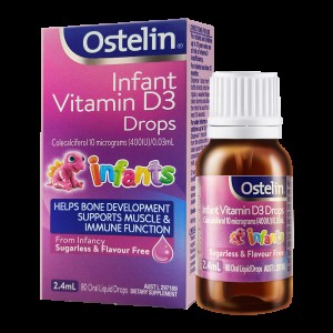 Ostelin奥斯特林宝宝维生素D婴幼儿童维生素VD3滴剂2.4ml