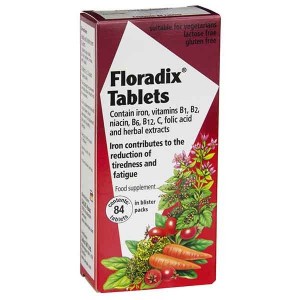 red seal 红印牌Floradix 有机补铁片 铁元 84片