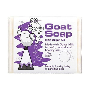The Goat 纯天然羊奶皂含摩洛哥坚果油皂 延缓皮肤衰老 100g