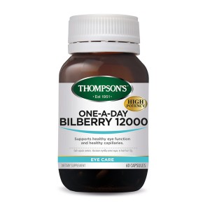 Thompsons 汤普森蓝莓越橘精华 护眼12000 60粒