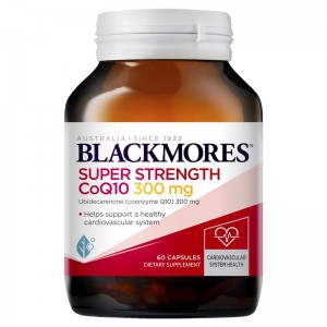 Blackmores 澳佳宝 高浓缩辅酶CoQ10 300mg含量 胶囊60粒 呵护心脏健康