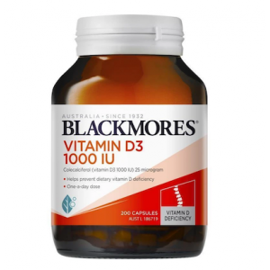 Blackmores澳佳宝 Vitamin D3 1000IU 200 粒