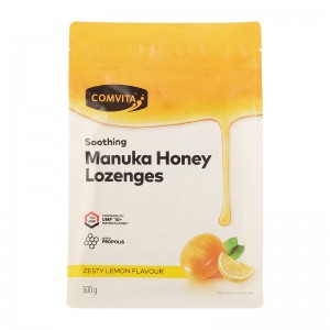 Comvita 康维他蜂蜜糖蜂胶糖 （柠檬味、薄荷味、接骨木梅）500克 润喉止咳