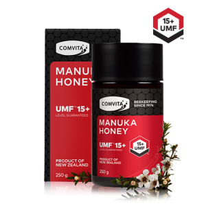 【双11*秒杀 买2瓶包邮】Comvita 康维他UMF15+活性麦卢卡保健蜂蜜 250g *2瓶 保质期2026-11